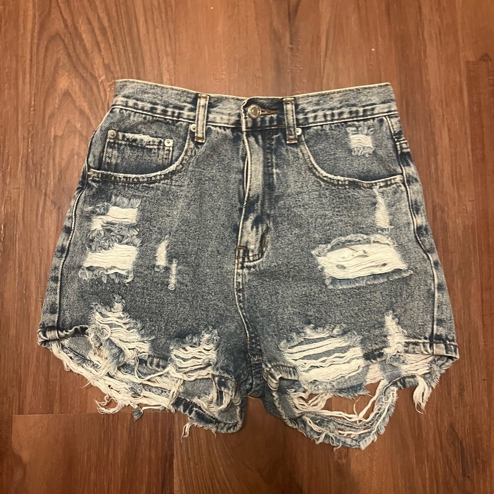 jean shorts, size small